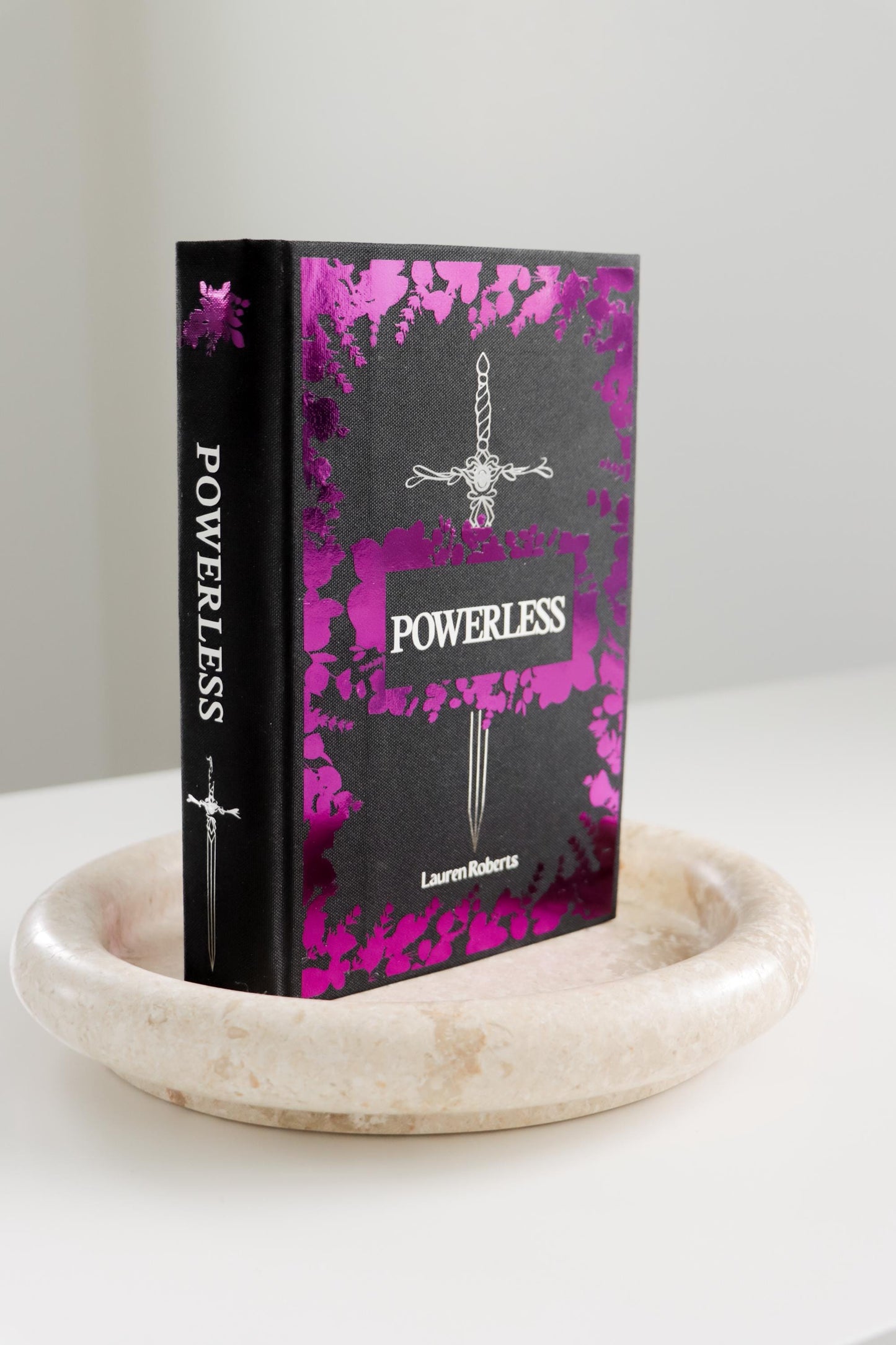 Powerless by Lauren Roberts | Custom Edition, Handmade, Rebound Book