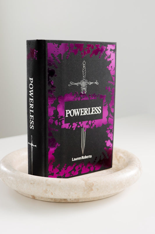 Powerless by Lauren Roberts | Custom Edition, Handmade, Rebound Book